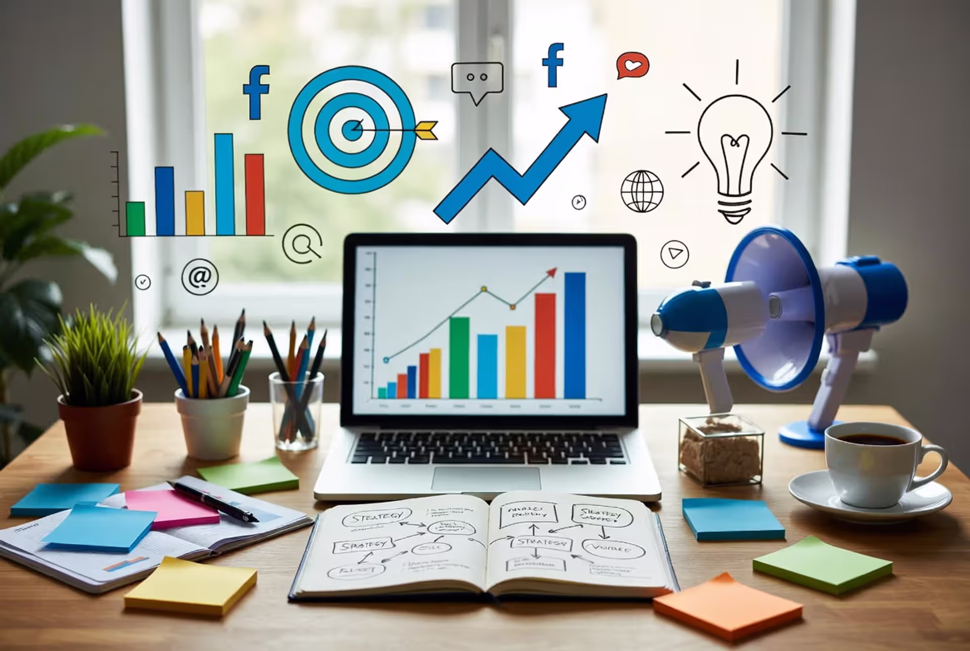 Creating a small business marketing plan — strategy, analytics, and growth tools.