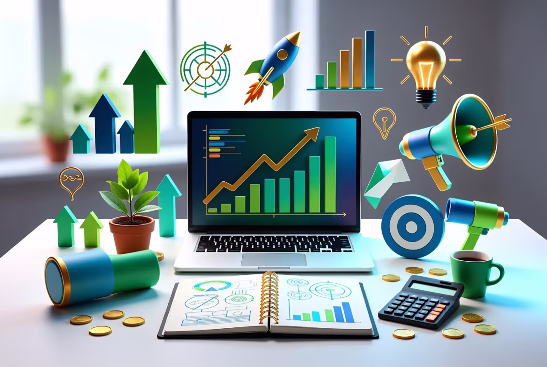 Growing a small business — strategy, scaling, and success tools.